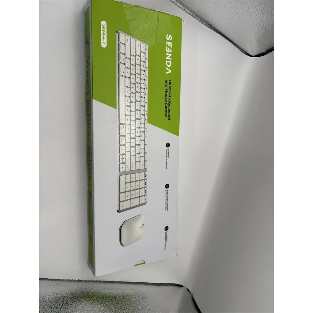 Seenda Bluetooth Keyboard And Mouse Office Supplies Wireless